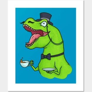 Tea Rex Posters and Art